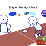 <b>(33) Stay on the right track.</b>