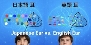 Japanese ear, English ear